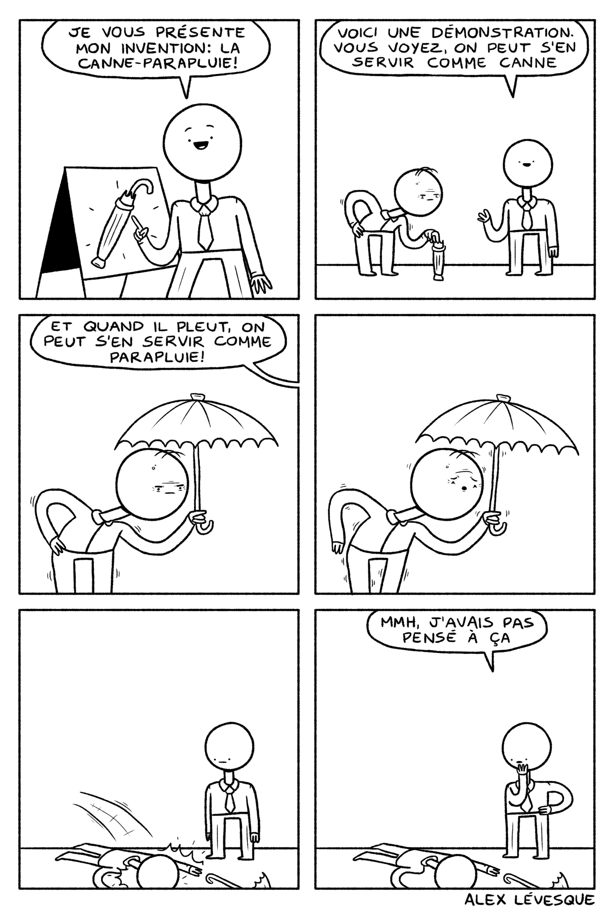 Canne-parapluie